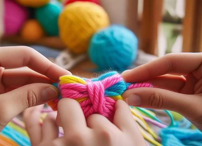 编织儿童发带；编织儿童发带的教程