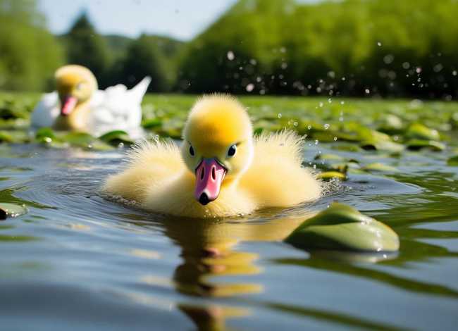 天鹅宝宝趣味故事、天鹅宝宝趣味故事图片