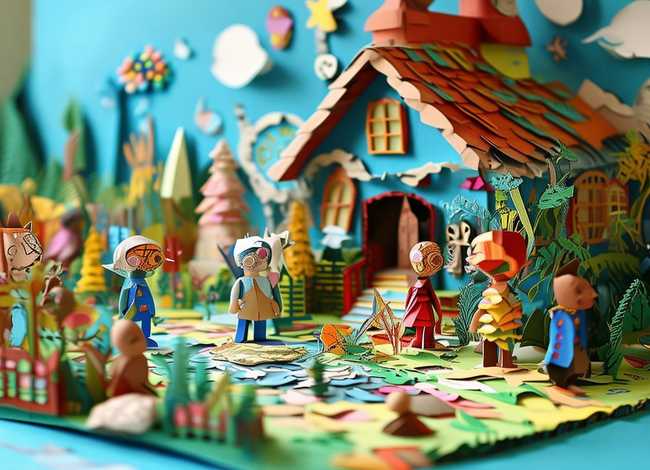 儿童故事立体手工，立体手工制作简单又漂亮故事