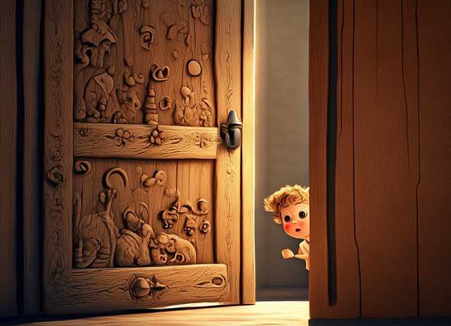 儿童故事敲门、儿童故事敲门声