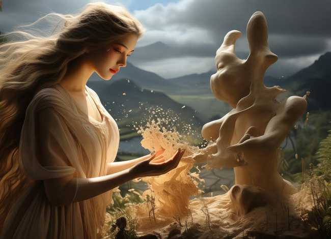 关于女娲造人的故事有哪些（关于女娲造人的故事有哪些名字）