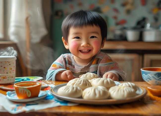 小孩早餐；小孩早餐吃包子有营养吗