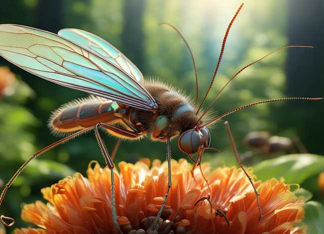 儿童故事骄傲的蚊子 - 骄傲的蚊子寓言故事