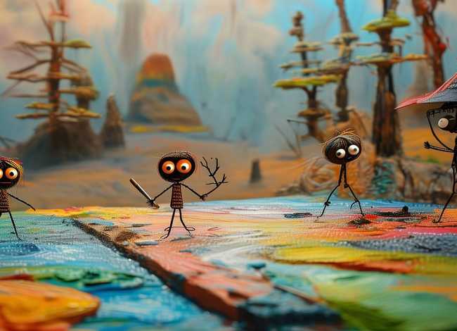 火柴人画图故事 - 火柴人画图故事怎么画