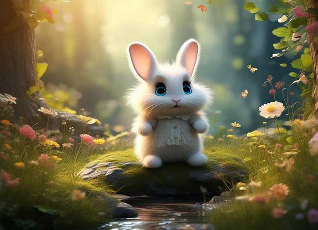 儿童故事小白兔的故事 - 少儿故事小白兔的故事