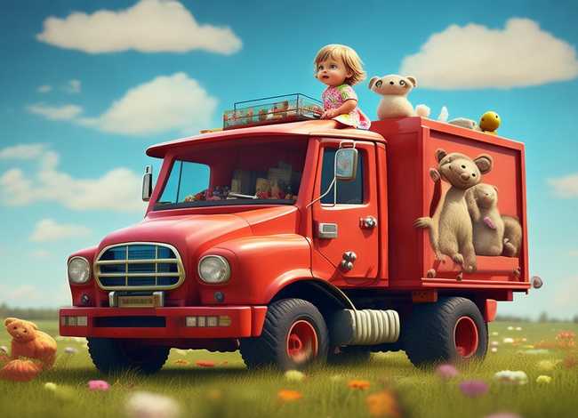 货车的儿童故事，大货车的故事幼儿故事