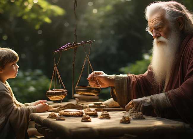 成语故事简单绘画；成语故事简单绘画一言九鼎