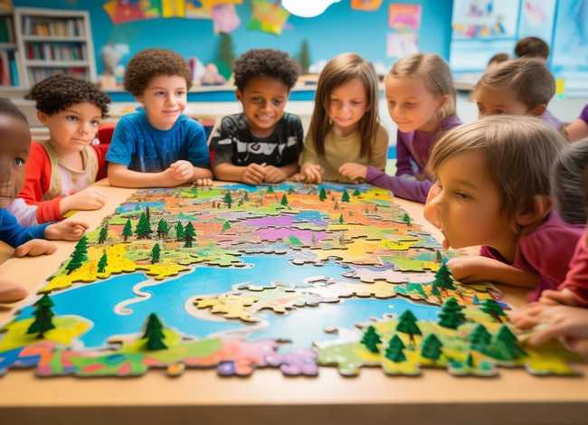 拼图绘本故事 - 拼图故事绘本教案