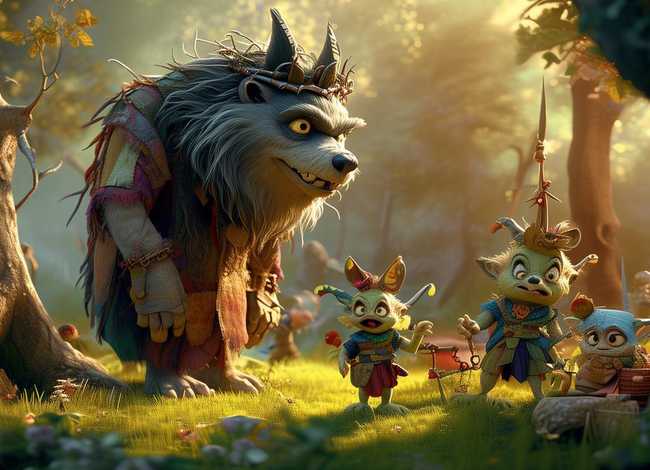 大魔王故事幼儿，大魔王与小妖怪的故事