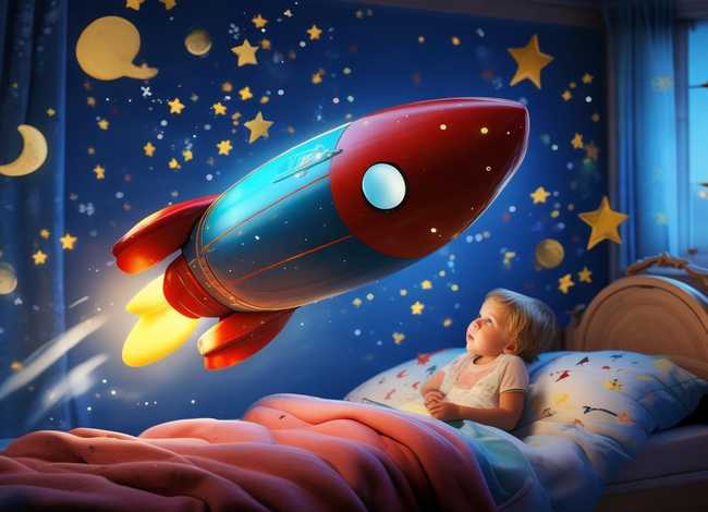 儿童睡前故事 火箭；火箭的睡前故事