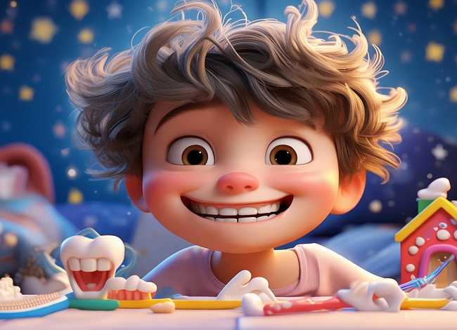 牙齿的故事儿童绘本分析，牙齿的故事绘本简笔画