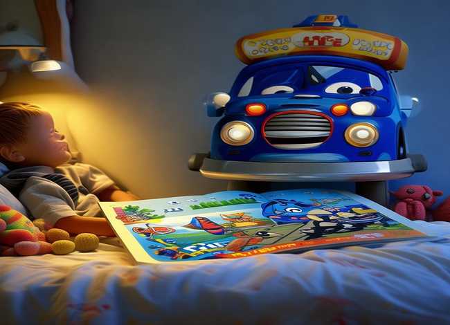 警车的故事儿童睡前故事、警车的故事 幼儿睡前