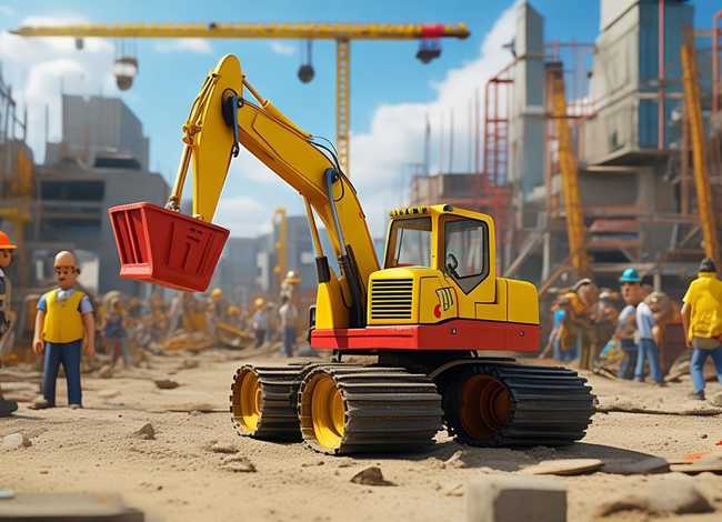 挖土机找工作儿童故事;挖土机找工作故事视频 挖土机找工作儿童故事;挖土机找工作故事视频