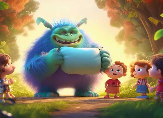 儿童故事怪兽，关于怪兽的幼儿故事