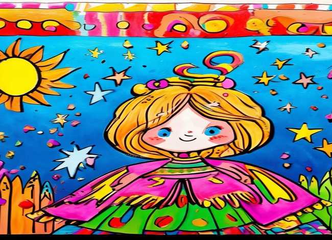 儿童画我最喜欢的童话故事、我最喜欢的童话人物手抄报简笔画