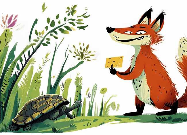 伊索寓言的简笔画；伊索寓言的简笔画大全