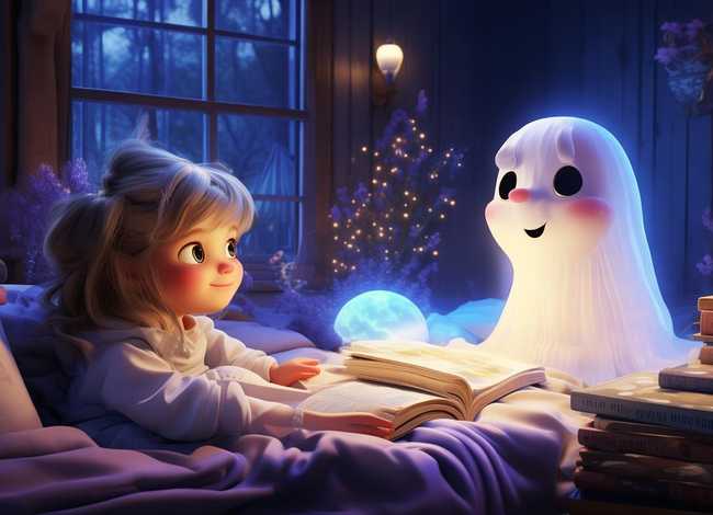 儿童幽灵睡前故事大全（幼儿故事大全 讲故事幽灵的故事）
