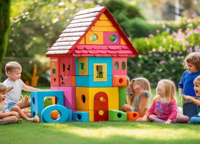 讲故事儿童3-6岁建房子，建房子绘本故事