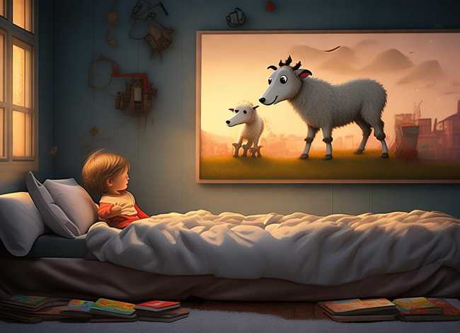 儿童睡前故事经典狼和小羊 - 幼儿故事在线听睡前狼和小羊