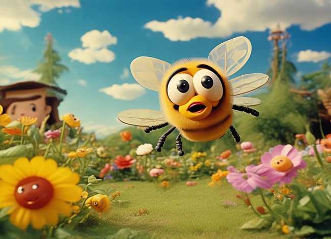 一部儿童老电视剧讲蜜蜂的故事、小时候有一部讲蜜蜂的电视剧