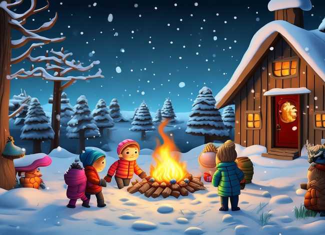 幼儿故事 冬天 - 幼儿故事 冬天来了