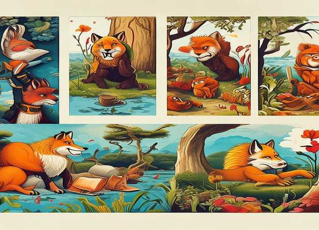 寓言故事 连环画，寓言故事 连环画怎么画