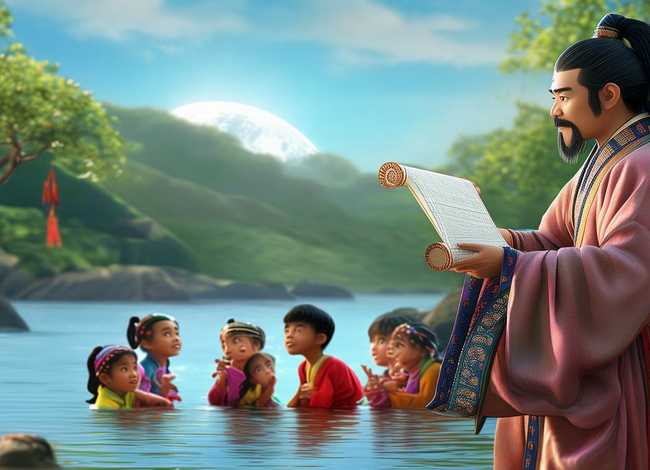 端午节屈原的故事儿童视频、端午节屈原的故事简短视频