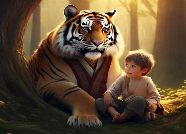 老虎外婆故事上集；老虎外婆故事上集视频