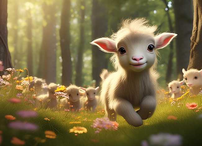 儿童故事山羊格拉夫，山羊幼儿故事