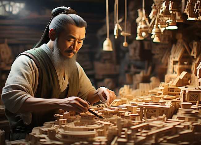 鲁班的故事图片、鲁班的故事图片配图