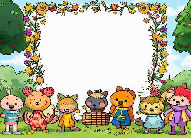 亲子故事手抄报图片、亲子故事手抄报图片模板