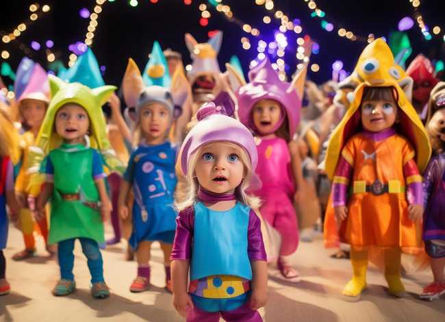 cosplay儿童服装 - 幼儿cosplay服装秀