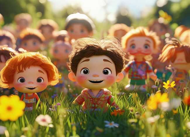 儿童图片卡通可爱、儿童图片大全可爱清新 卡通