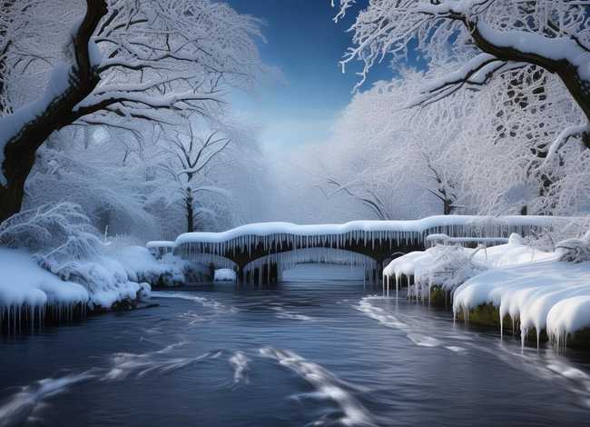 中外童话画刊 - 中外童话画刊 冬雪中流