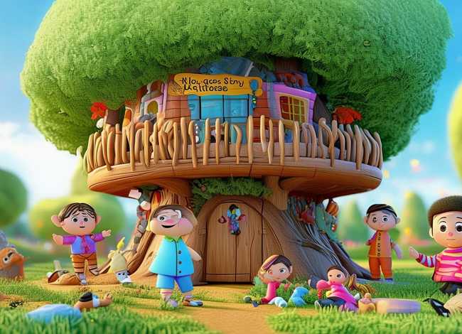 名字的故事绘本幼儿园；名字的故事幼儿园图片绘画