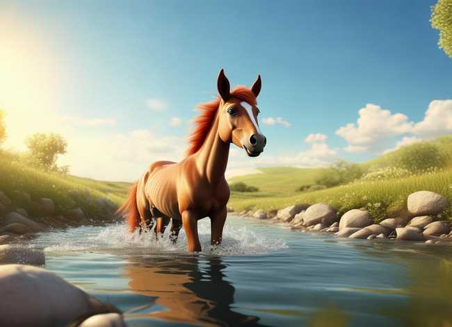 儿童故事小马过河小马要去哪里（小马过河的故事出自哪里）