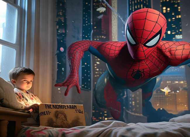 蜘蛛侠的故事睡前故事（蜘蛛侠的故事睡前故事文字版）