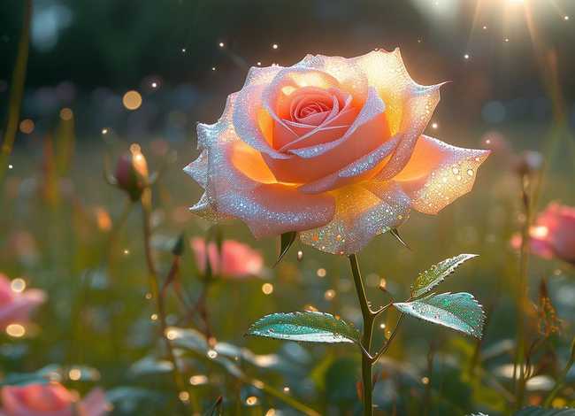 儿童童话故事世界上最美的玫瑰花、世界上最美丽的玫瑰花故事