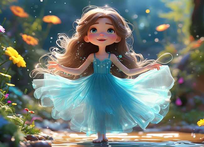 水晶姑娘儿童故事 - 幼儿故事水晶姑娘