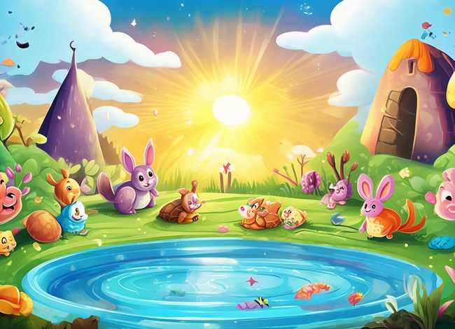 幼儿故事背景视频 幼儿故事背景视频素材