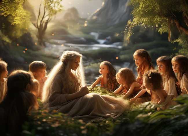 女娲造人儿童故事100个免费听，女娲造人的故事在线听免费