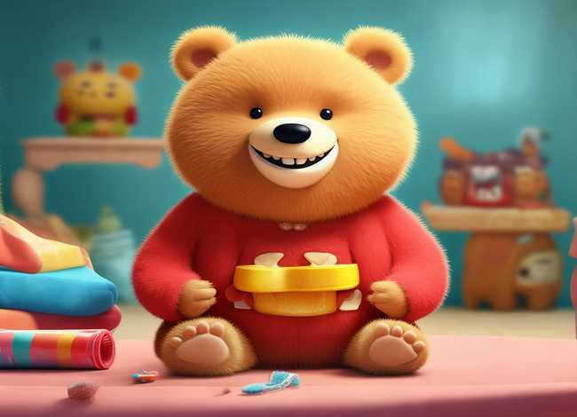 儿童故事电子书（《小熊不刷牙》的故事）