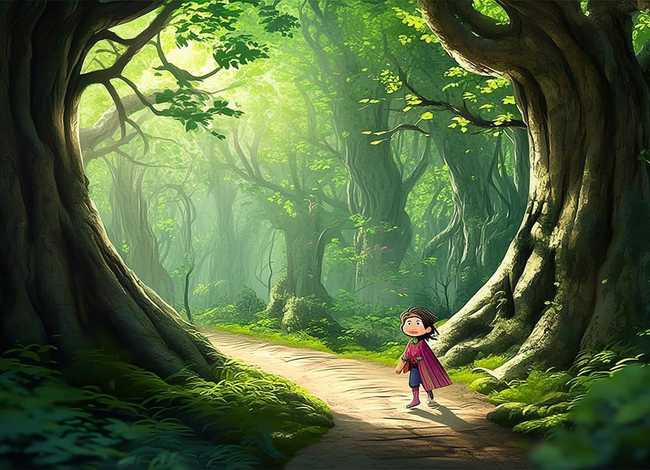 少儿故事大全免费听故事大全、少儿故事大全免费听故事大全森林的迷