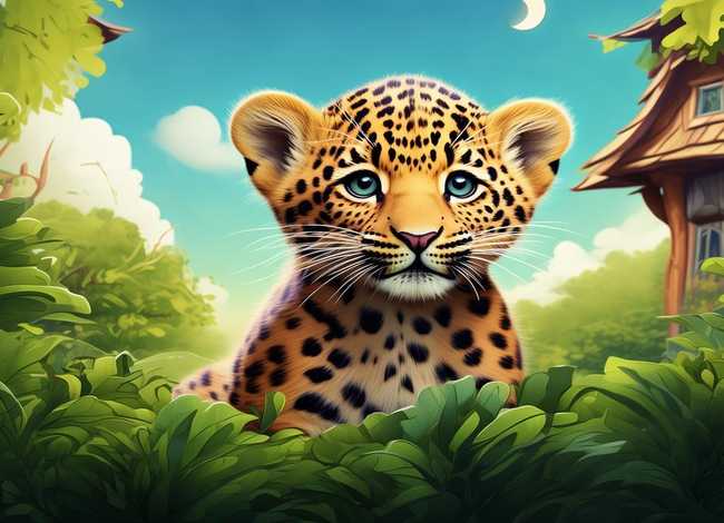 豹的绘本 豹子的绘本