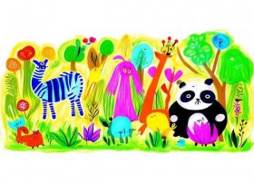 儿童动物绘画绘本、儿童动物绘画绘本图片