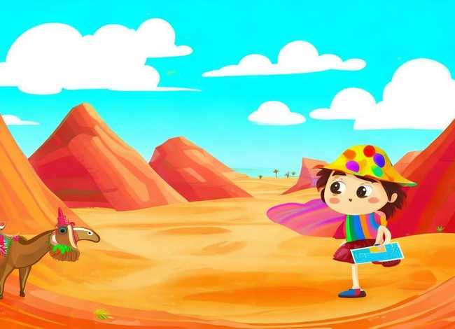 儿童绘本沙漠故事 - 关于沙漠的儿童绘本