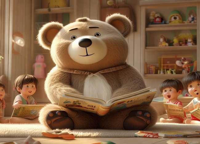 儿童故事熊爸爸十万个为什么、睡前故事熊爸爸十万个为什么