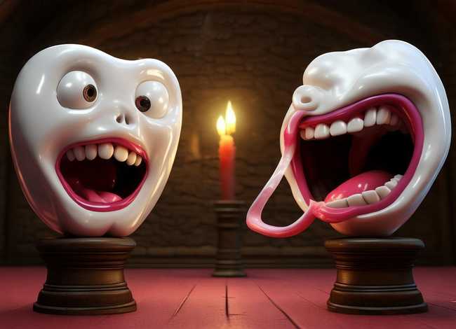 牙齿和舌头的故事 - 牙齿和舌头的故事作文