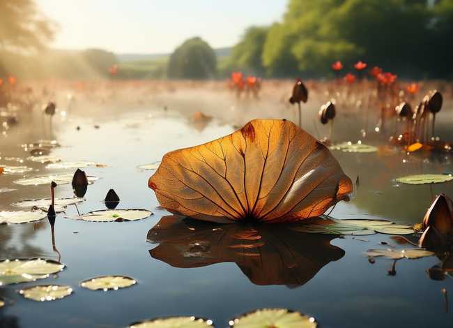 莲的古诗词、残荷枯莲的古诗词