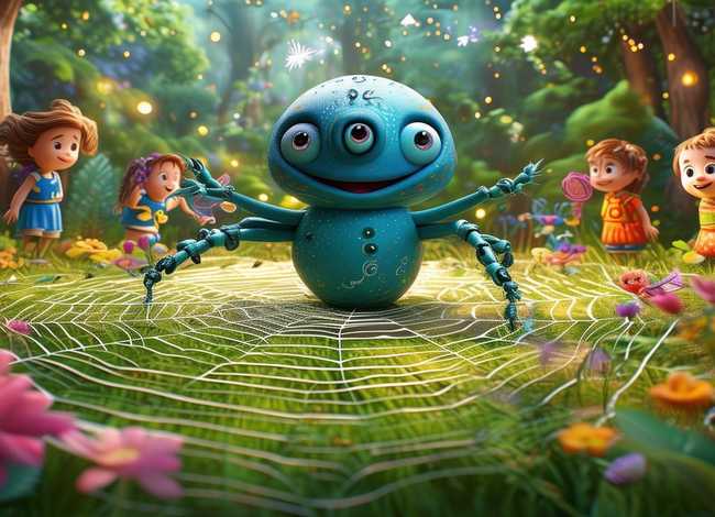蜘蛛的儿童故事视频；蜘蛛的视频故事视频